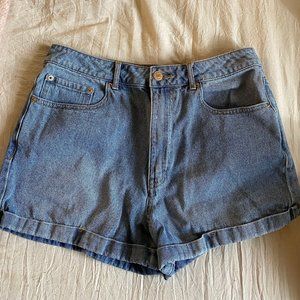 Forever 21 mom jean shorts